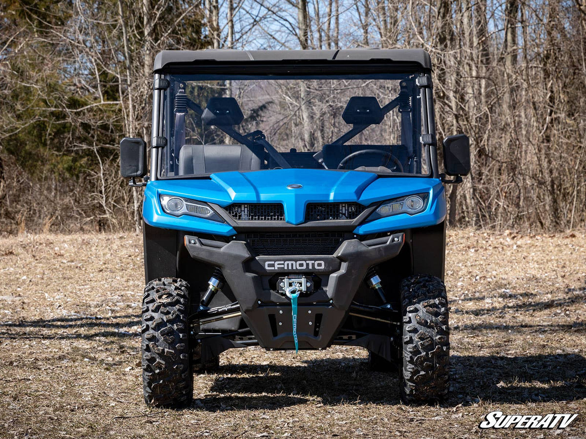 Photo of SuperATV CFMOTO UForce 1000 Scratch Resistant Full Windshield by SuperATV - Premium Windshields for UTVs / Side by Sides