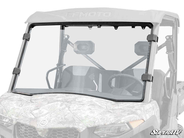 Photo of SuperATV CFMOTO UForce 600 Scratch-Resistant Full Windshield by SuperATV - Premium Windshields for UTVs / Side by Sides