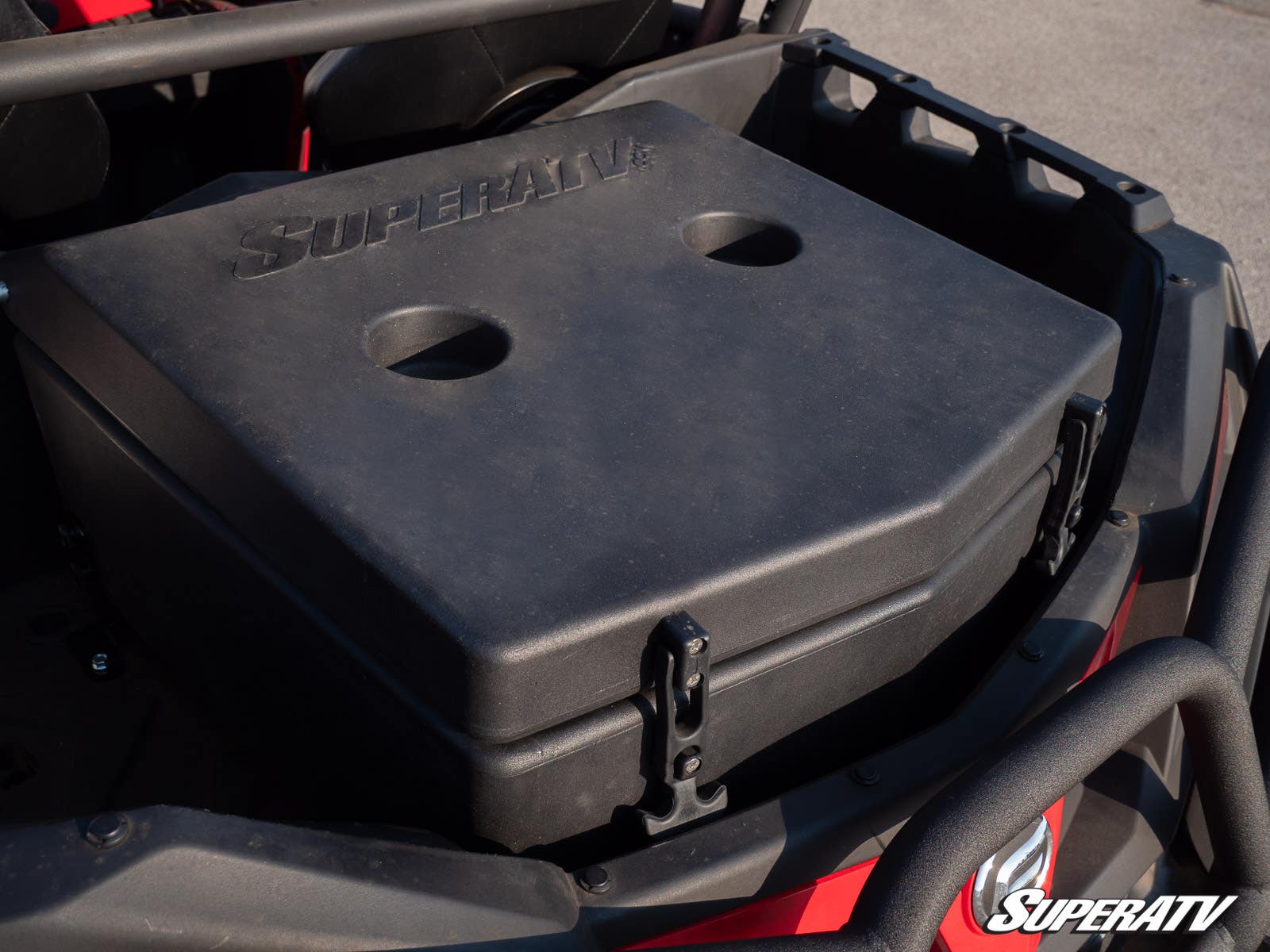 Photo of SuperATV CFMOTO ZForce Cooler / Cargo Box by SuperATV - Premium Storage for UTVs / Side by Sides