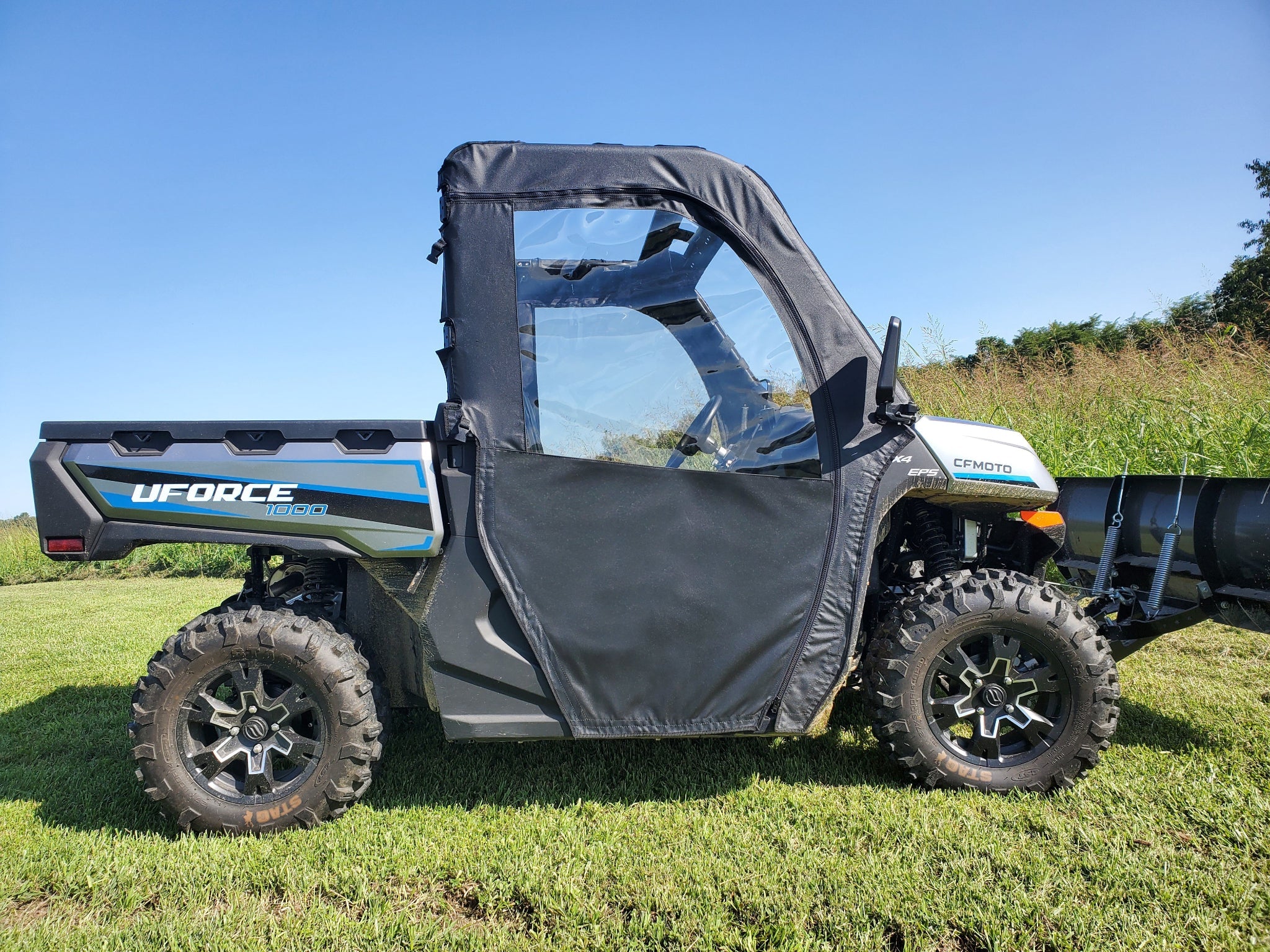 Photo of CFMoto UForce 1000 - Door/Rear Window Combo by 3 Star UTV - Premium Enclosures for UTVs / Side by Sides