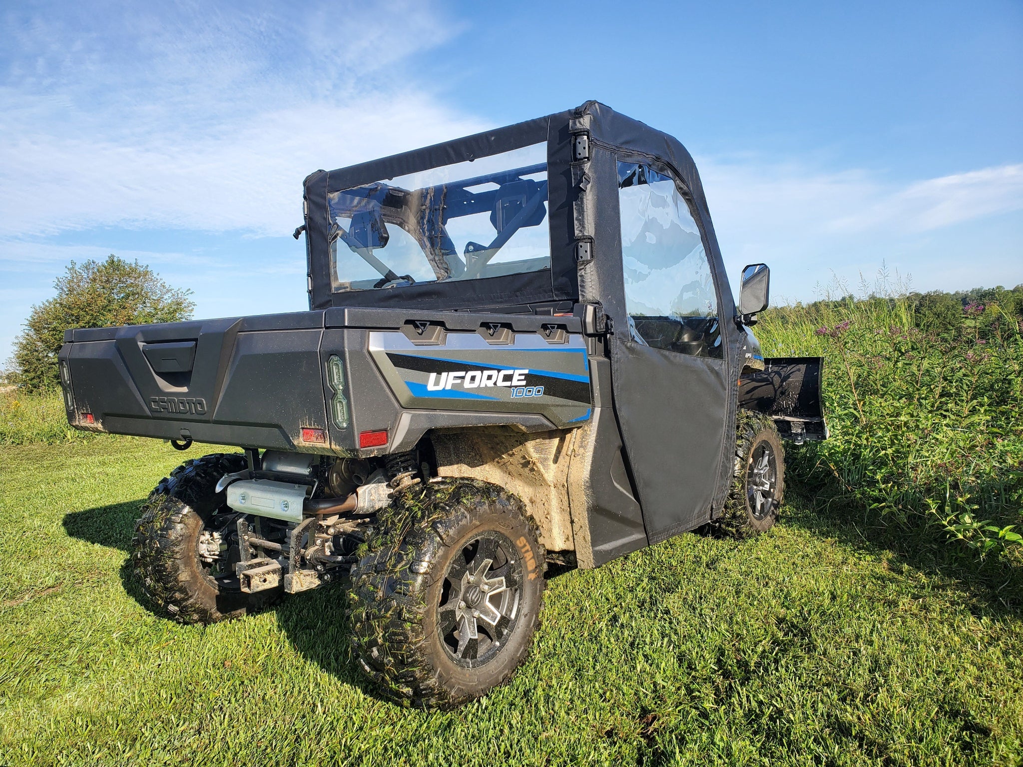 Photo of CFMoto UForce 1000 - Door/Rear Window Combo by 3 Star UTV - Premium Enclosures for UTVs / Side by Sides