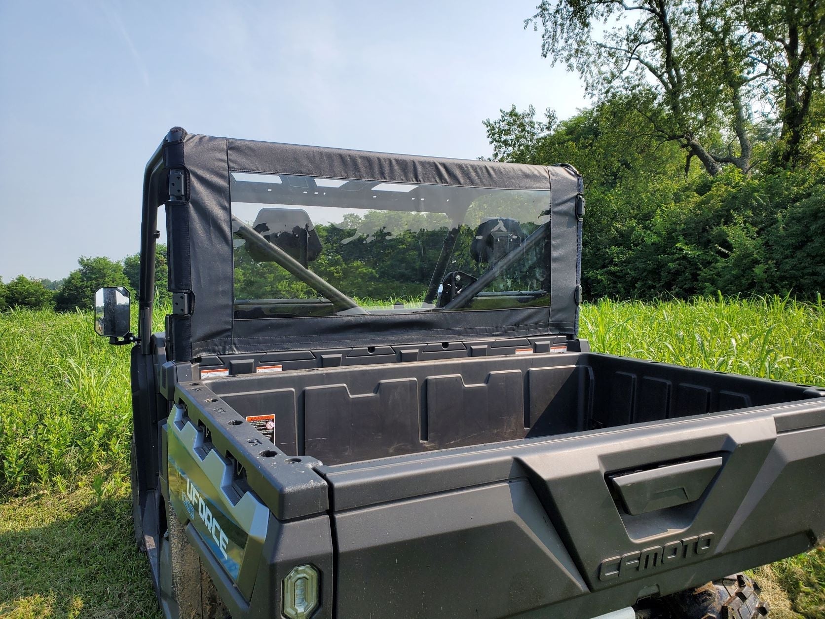 Photo of CFMoto UForce 1000 - Soft Back Panel by 3 Star UTV - Premium Enclosures for UTVs / Side by Sides