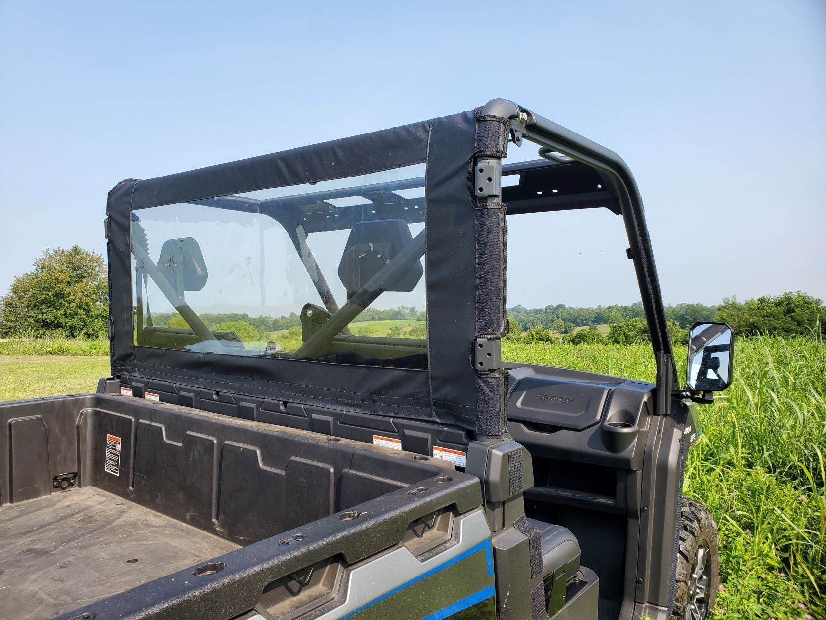 Photo of CFMoto UForce 1000 - Soft Back Panel by 3 Star UTV - Premium Enclosures for UTVs / Side by Sides