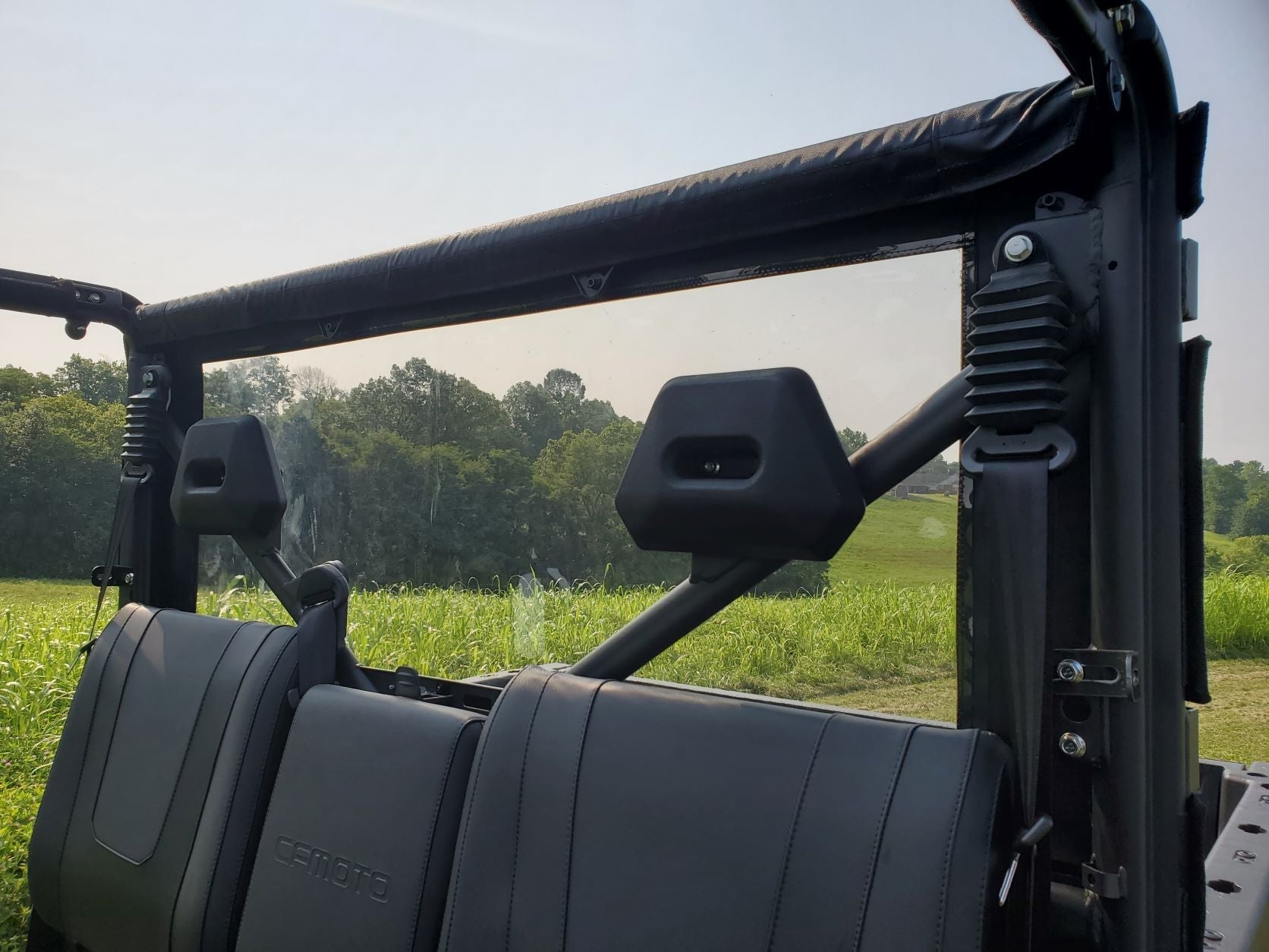 Photo of CFMoto UForce 1000 - Soft Back Panel by 3 Star UTV - Premium Enclosures for UTVs / Side by Sides