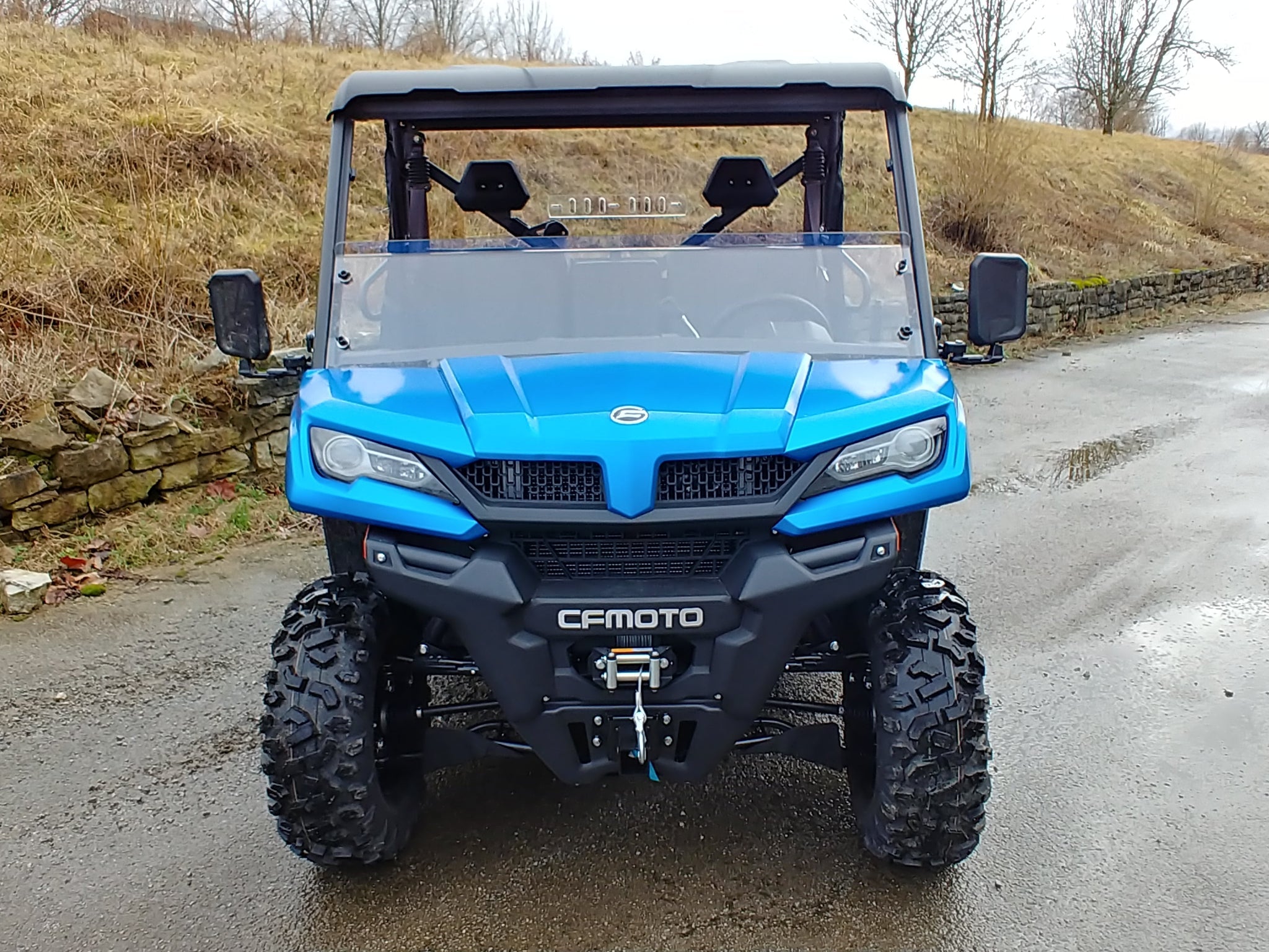 Photo of CFMoto UForce 1000 XL - Half Windshield w/Scratch-Resistant Option by 3 Star UTV - Premium Windshields for UTVs / Side by Sides