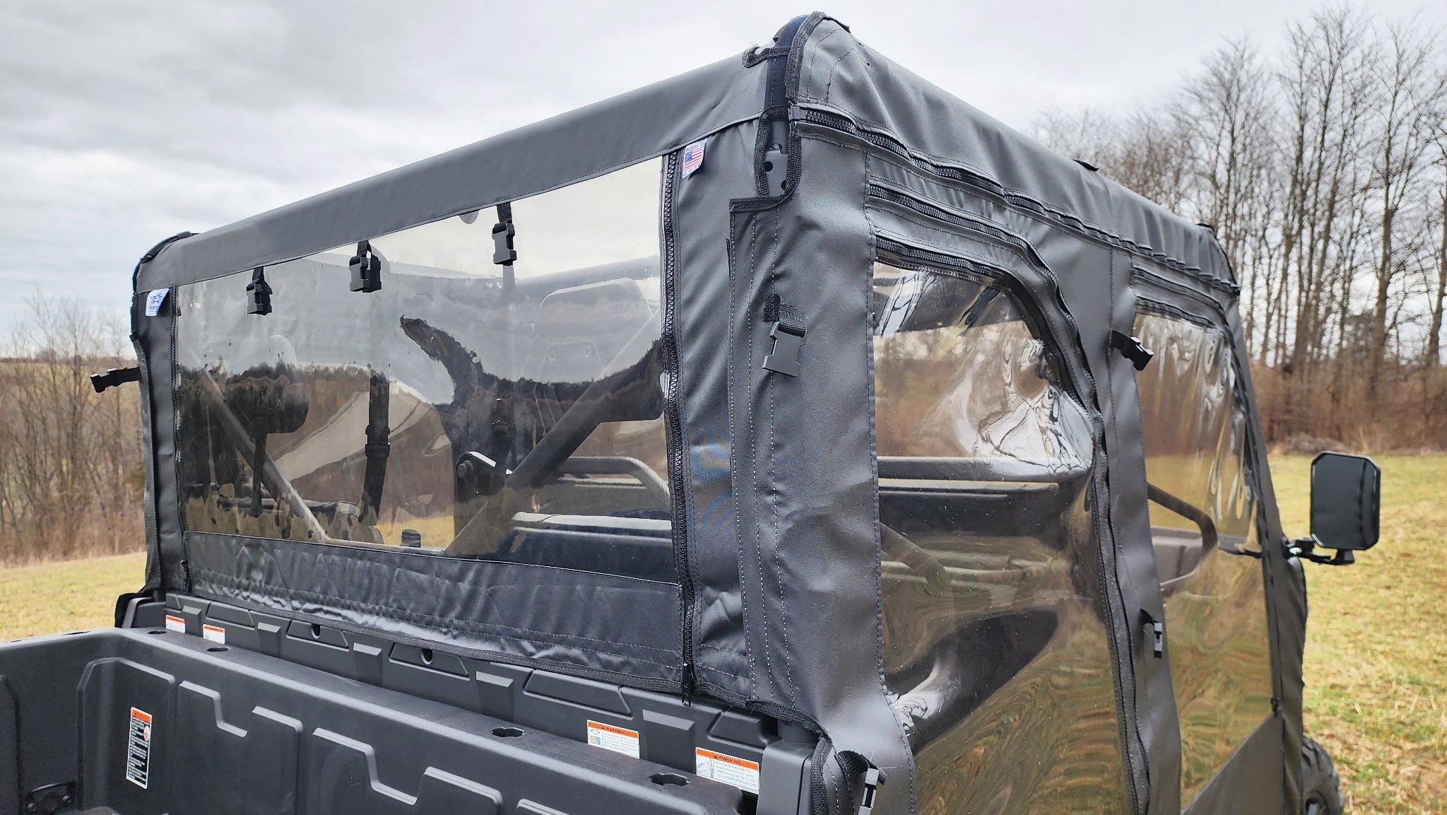 Photo of CFMoto UForce 1000XL - Full Door (Front & Rear)/Rear Window Combo by 3 Star UTV - Premium Enclosures for UTVs / Side by Sides