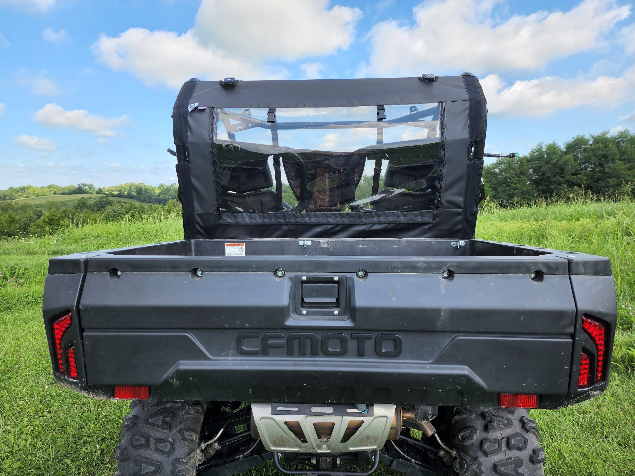 Photo of CFMoto UForce 500/800 - Door/Rear Window Combo (Half Doors) by 3 Star UTV - Premium Enclosures for UTVs / Side by Sides