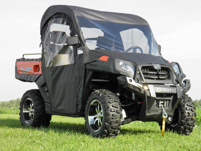 Photo of CFMoto UForce 500/800 - Full Cab Enclosure with Vinyl Windshield (Full Doors) by 3 Star UTV - Premium Enclosures for UTVs / Side by Sides