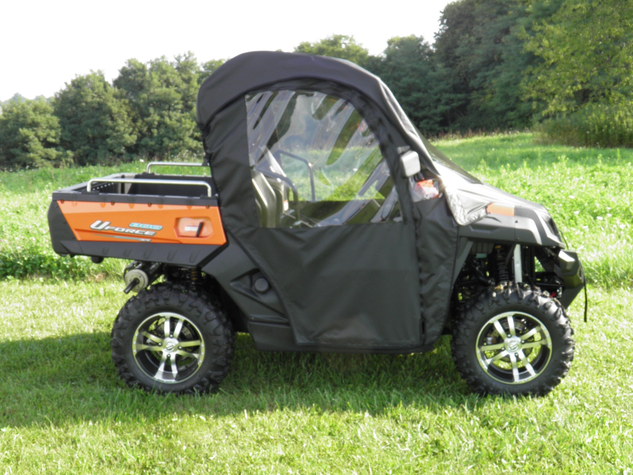 Photo of CFMoto UForce 500/800 - Full Cab Enclosure with Vinyl Windshield (Full Doors) by 3 Star UTV - Premium Enclosures for UTVs / Side by Sides