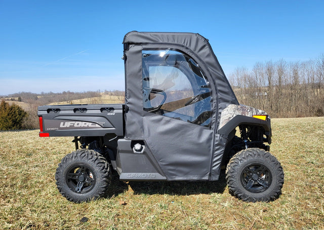 Photo of CFMoto UForce 600 - Soft Doors w/Color and Zip Window Options by 3 Star UTV - Premium Enclosures for UTVs / Side by Sides
