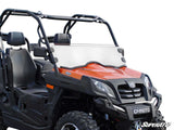 Photo of SuperATV CFMOTO UForce 500 Scratch-Resistant Half Windshield by SuperATV - Premium Windshields for UTVs / Side by Sides