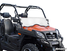 Photo of SuperATV CFMOTO UForce 500 Scratch-Resistant Half Windshield by SuperATV - Premium Windshields for UTVs / Side by Sides