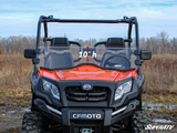 Photo of SuperATV CFMOTO UForce 500 Scratch-Resistant Half Windshield by SuperATV - Premium Windshields for UTVs / Side by Sides