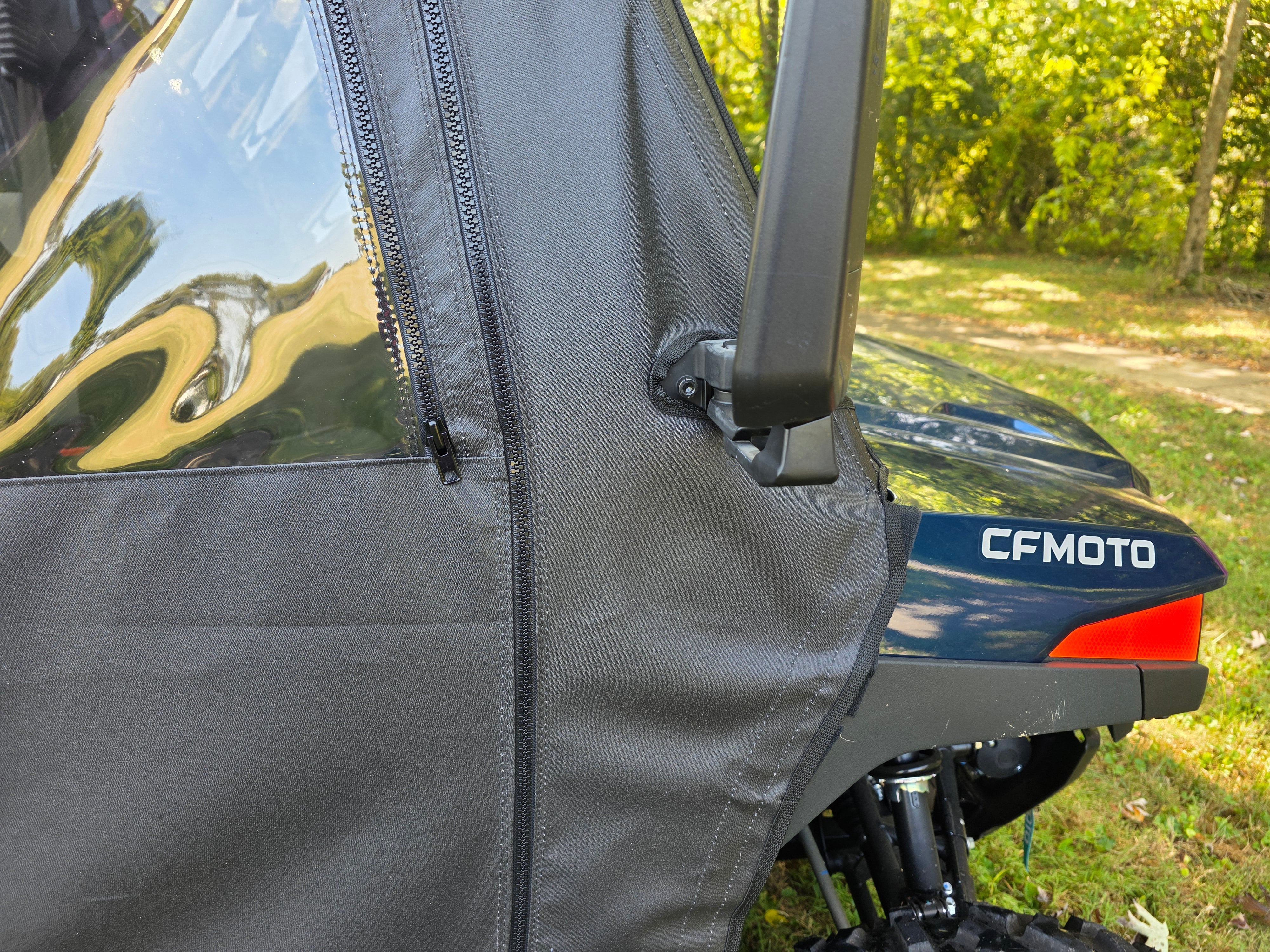 Photo of CFMoto UForce 800XL - Full Door (Front & Rear)/Rear Panel Combo by 3 Star UTV - Premium Enclosures for UTVs / Side by Sides