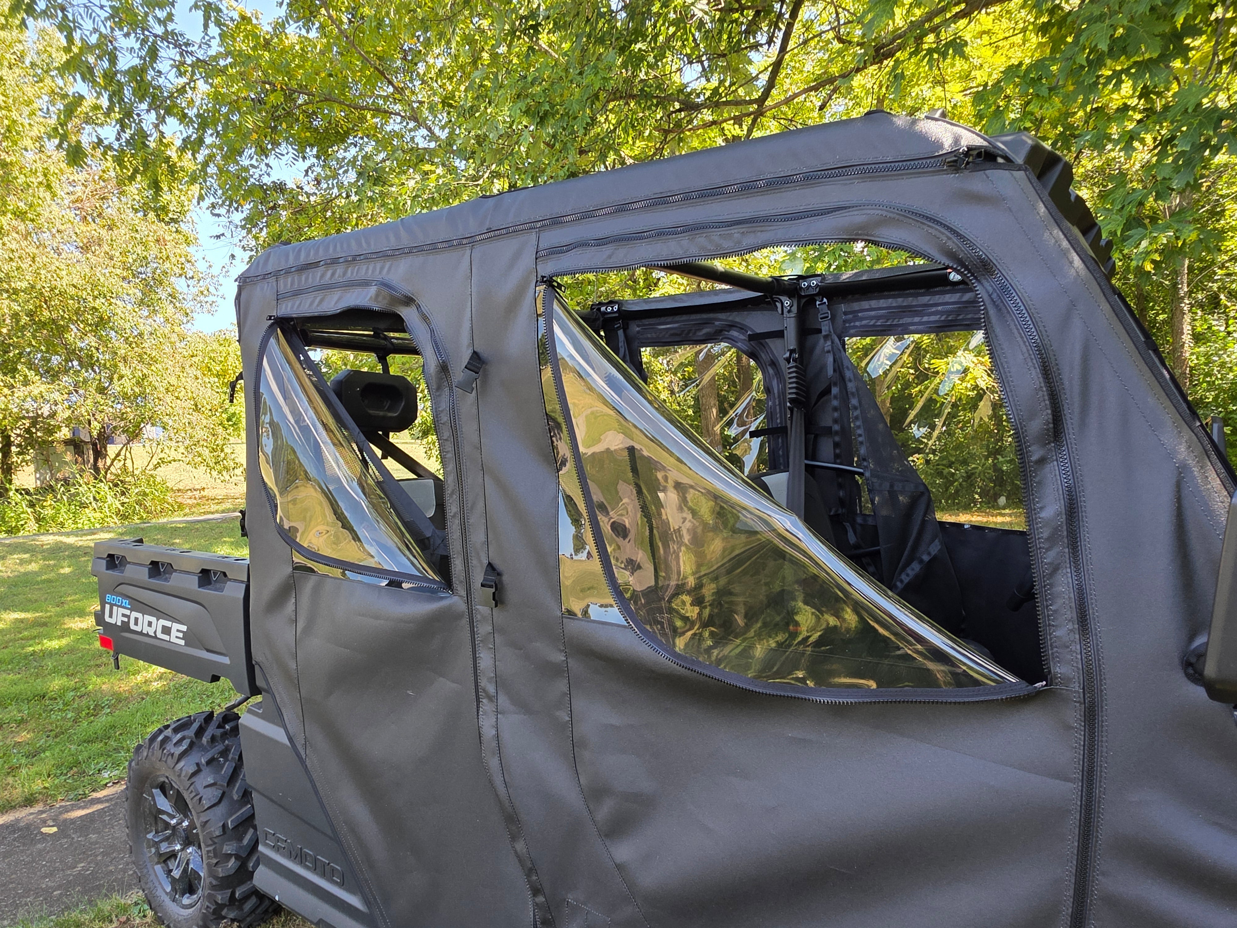 Photo of CFMoto UForce 800XL - Full Front and Rear Doors by 3 Star UTV - Premium Enclosures for UTVs / Side by Sides