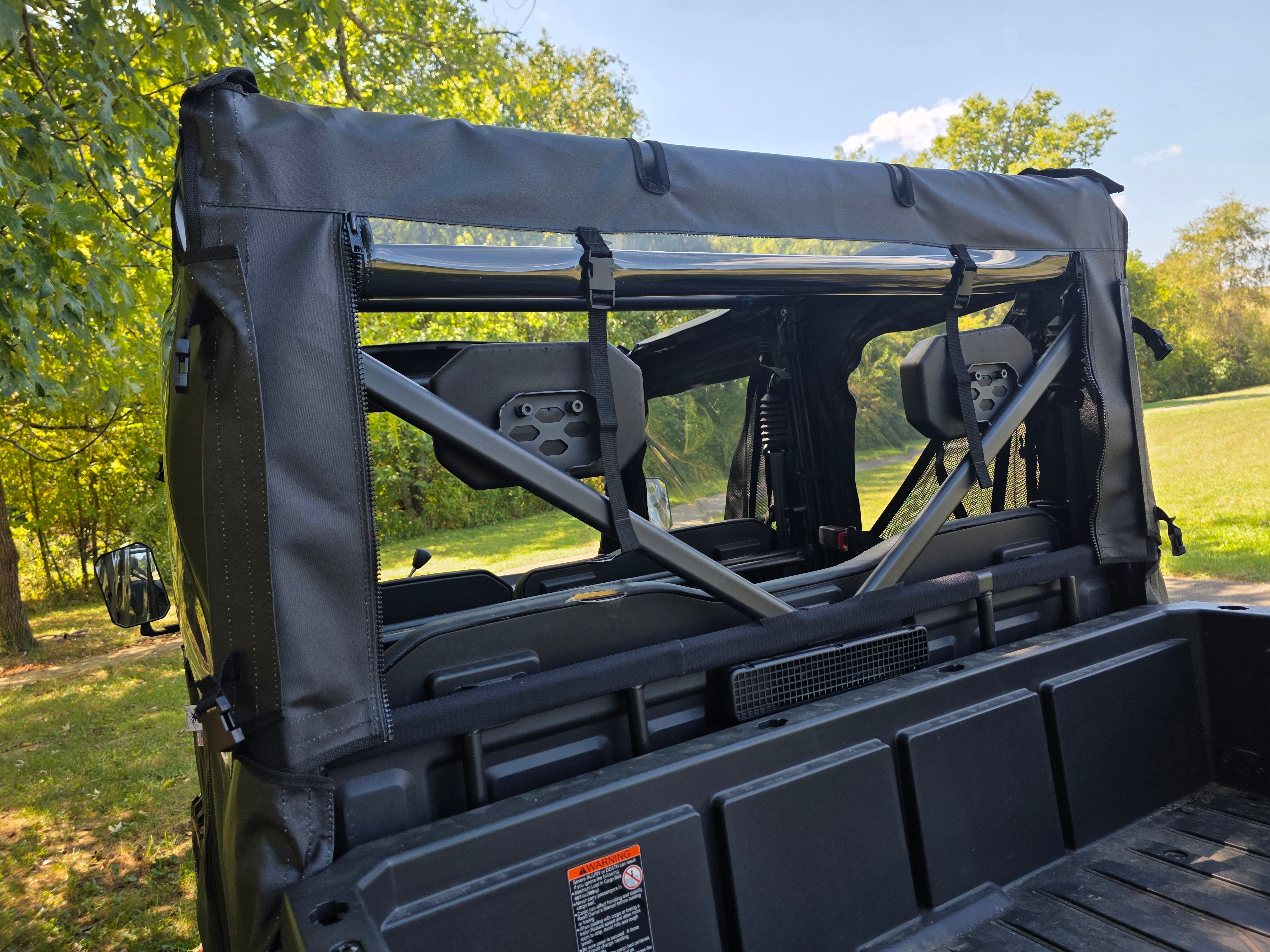 Photo of CFMoto UForce 800XL - Heavy-Duty Canvas Back Panel by 3 Star UTV - Premium Enclosures for UTVs / Side by Sides