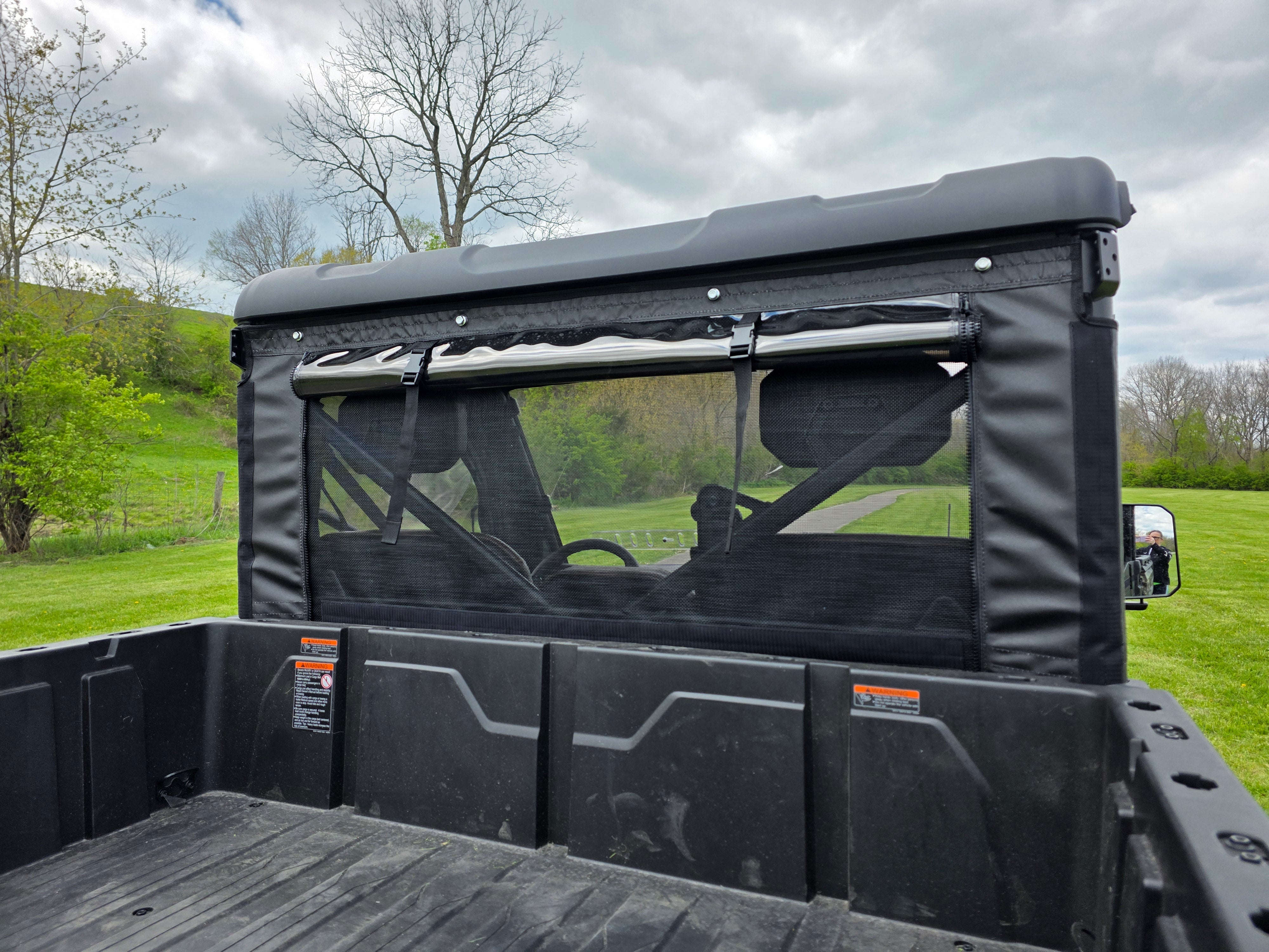 Photo of CFMoto UForce U10 Pro/U10 XL Pro - Soft Back Panel with Mesh/Vinyl Window - PATENT PENDING - DOES NOT FIT UFORCE 1000/1000XL by 3 Star UTV - Premium Enclosures for UTVs / Side by Sides