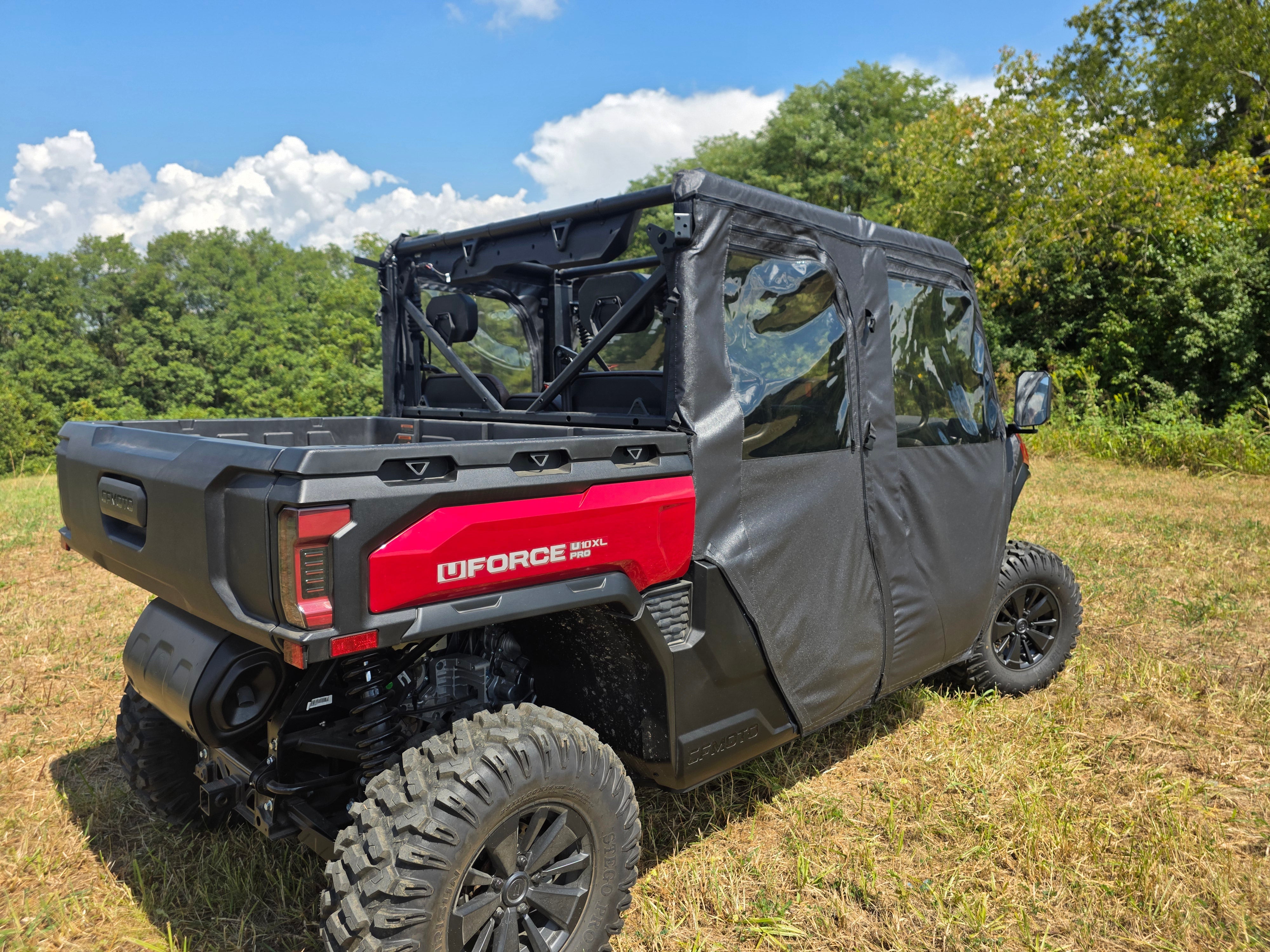Photo of CFMoto UForce U10 XL Pro - Full Front and Rear Doors by 3 Star UTV - Premium Enclosures for UTVs / Side by Sides