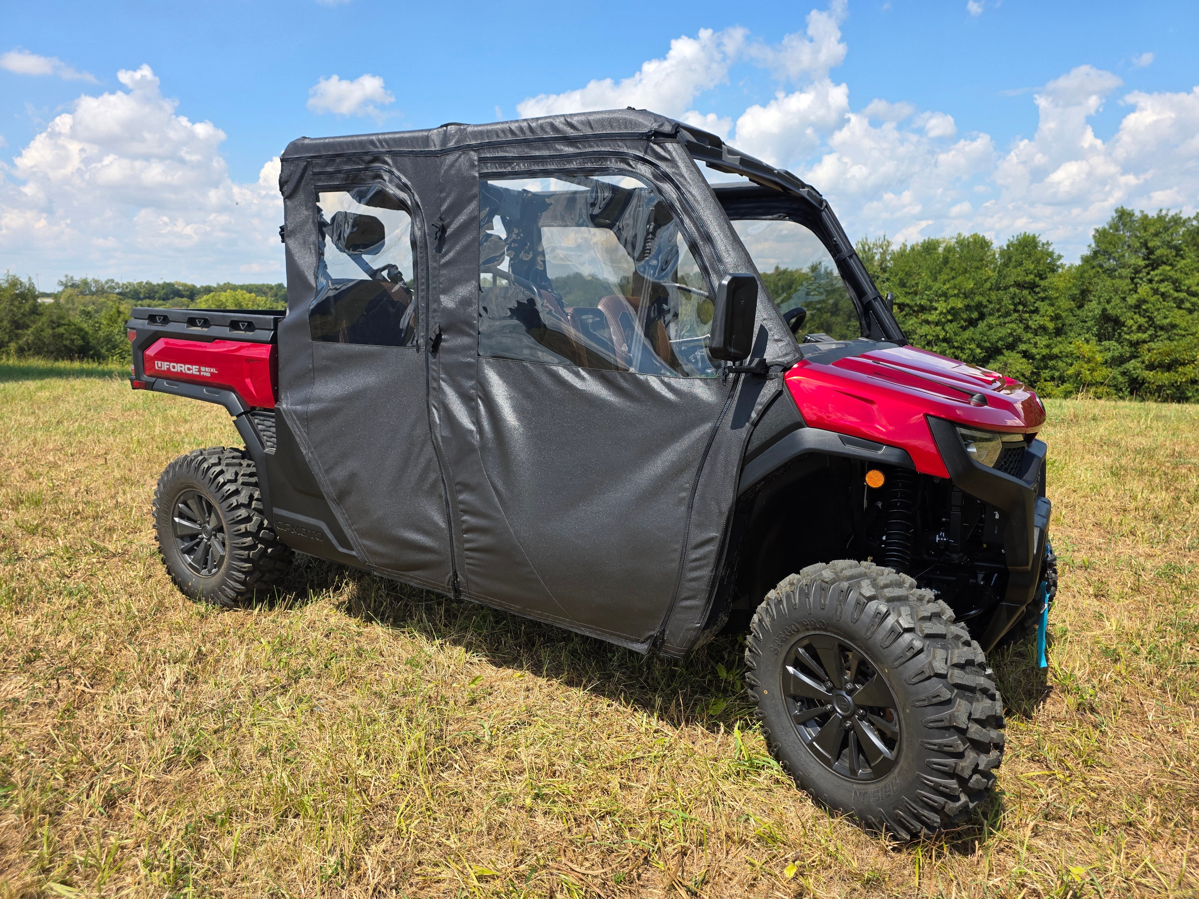 Photo of CFMoto UForce U10 XL Pro - Full Front and Rear Doors by 3 Star UTV - Premium Enclosures for UTVs / Side by Sides