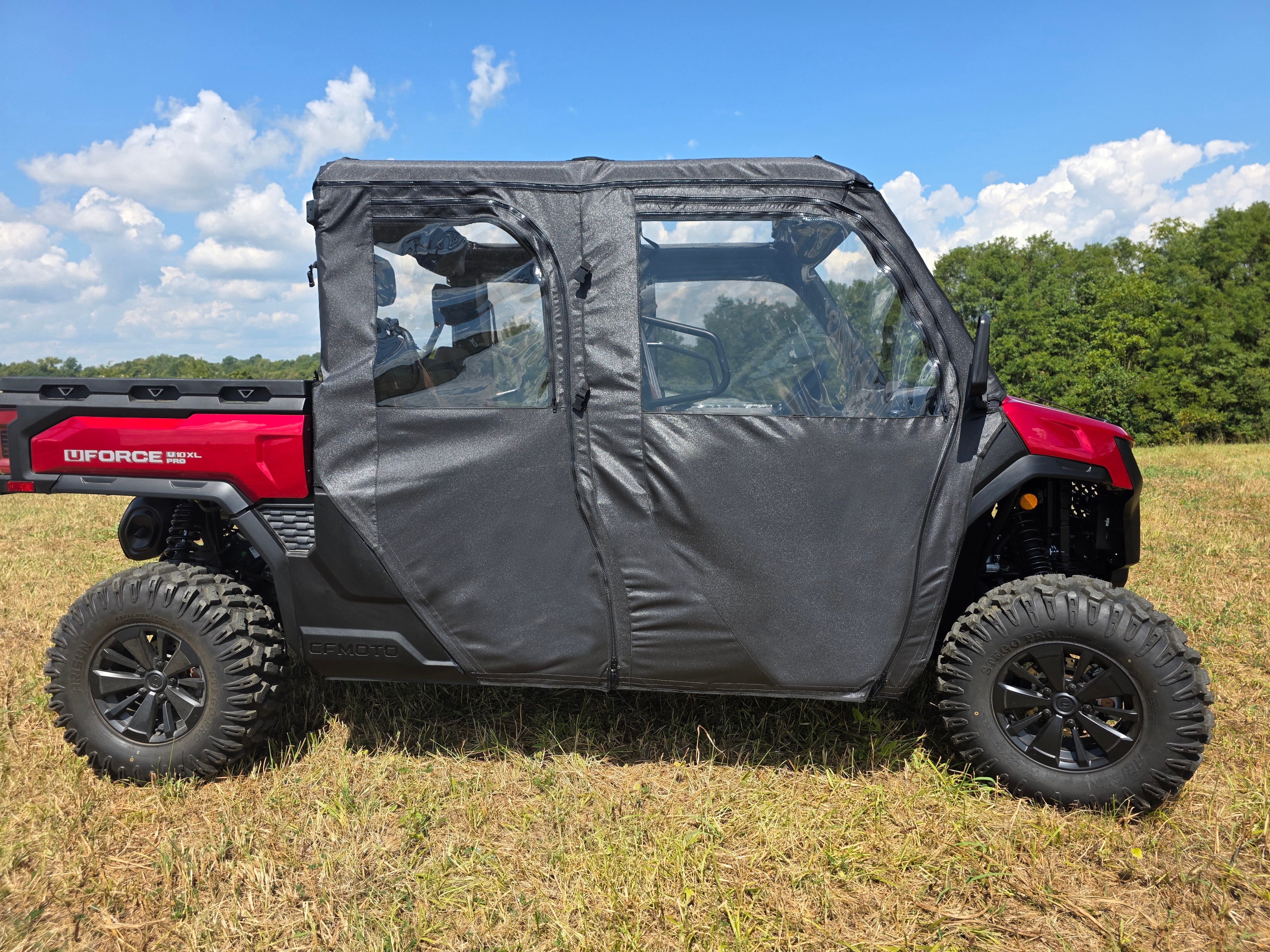 Photo of CFMoto UForce U10 XL Pro - Full Front and Rear Doors by 3 Star UTV - Premium Enclosures for UTVs / Side by Sides