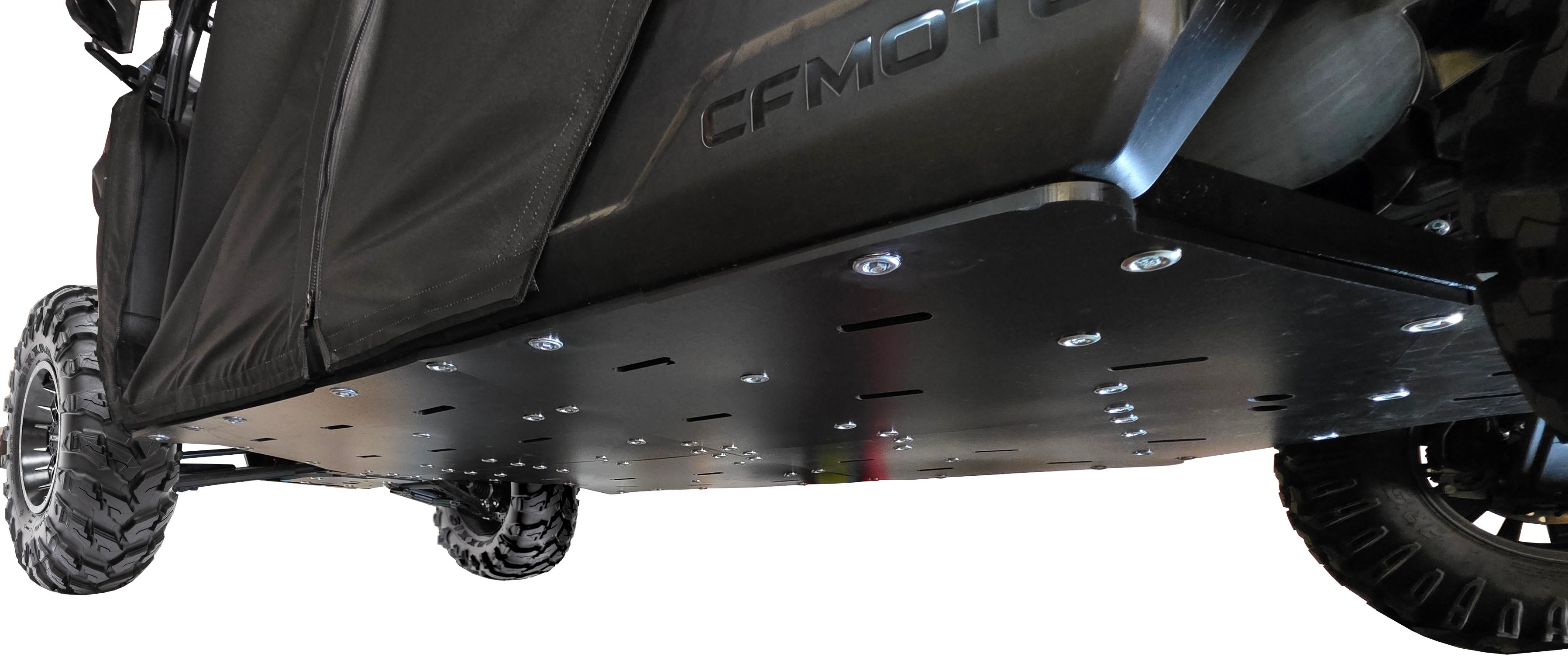 Photo of CFMoto UForce U10 XL Pro - HDPE Skid Plate by 3 Star UTV - Premium Skid Plates for UTVs / Side by Sides
