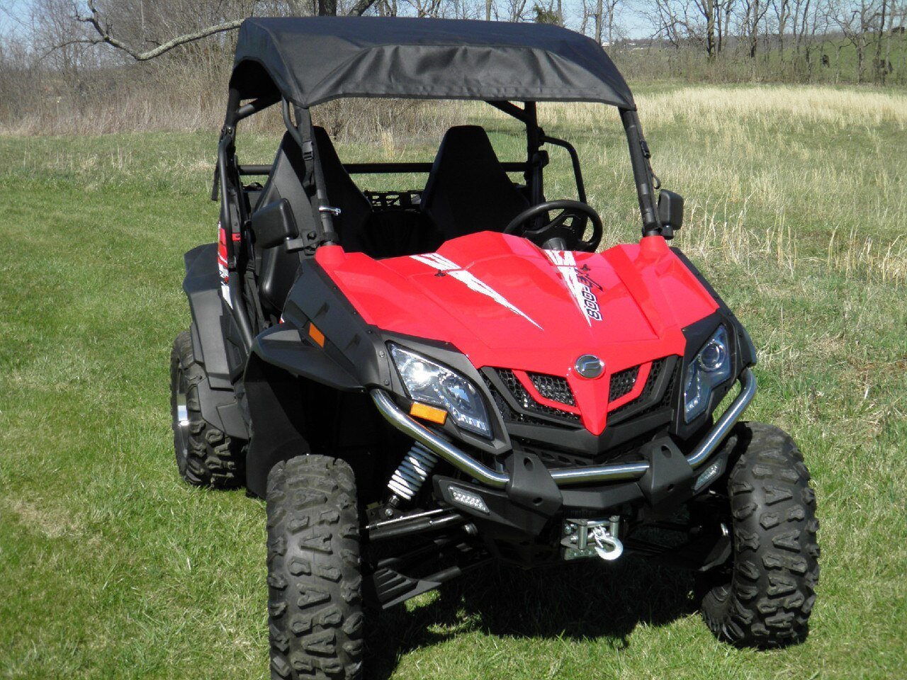 Photo of CFMoto ZForce 500/800/1000 - Soft Top for Hard Windshield by 3 Star UTV - Premium Enclosures for UTVs / Side by Sides