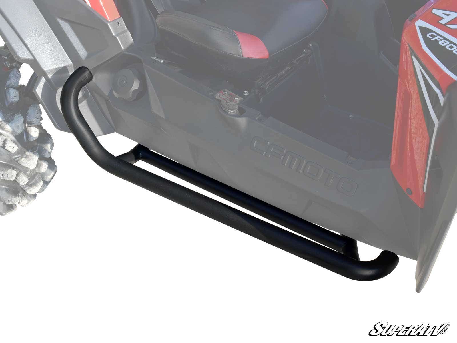 Photo of SuperATV CFMOTO ZForce Heavy Duty Nerf Bars by SuperATV - Premium Nerf Bars for UTVs / Side by Sides