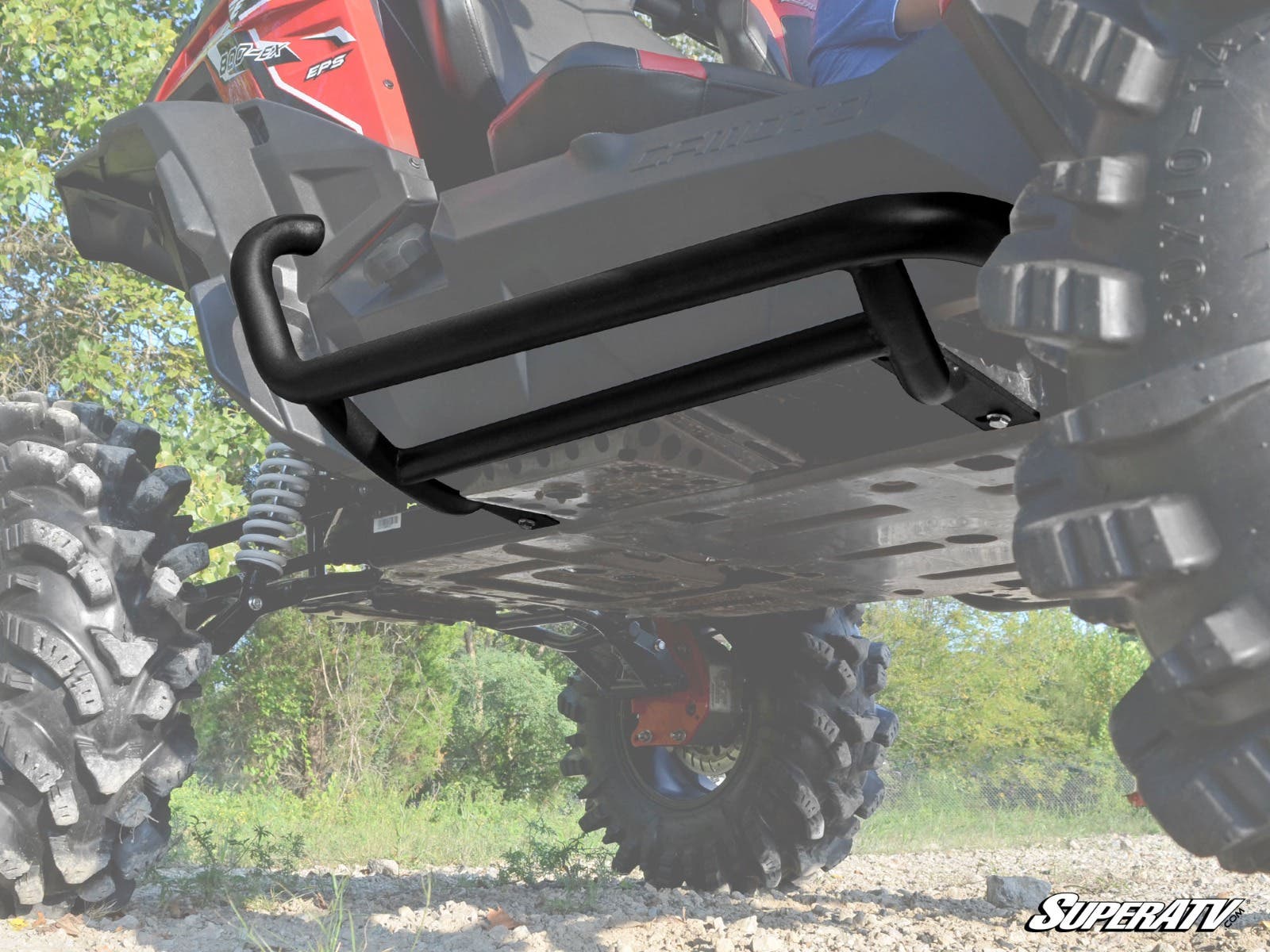 Photo of SuperATV CFMOTO ZForce Heavy Duty Nerf Bars by SuperATV - Premium Nerf Bars for UTVs / Side by Sides