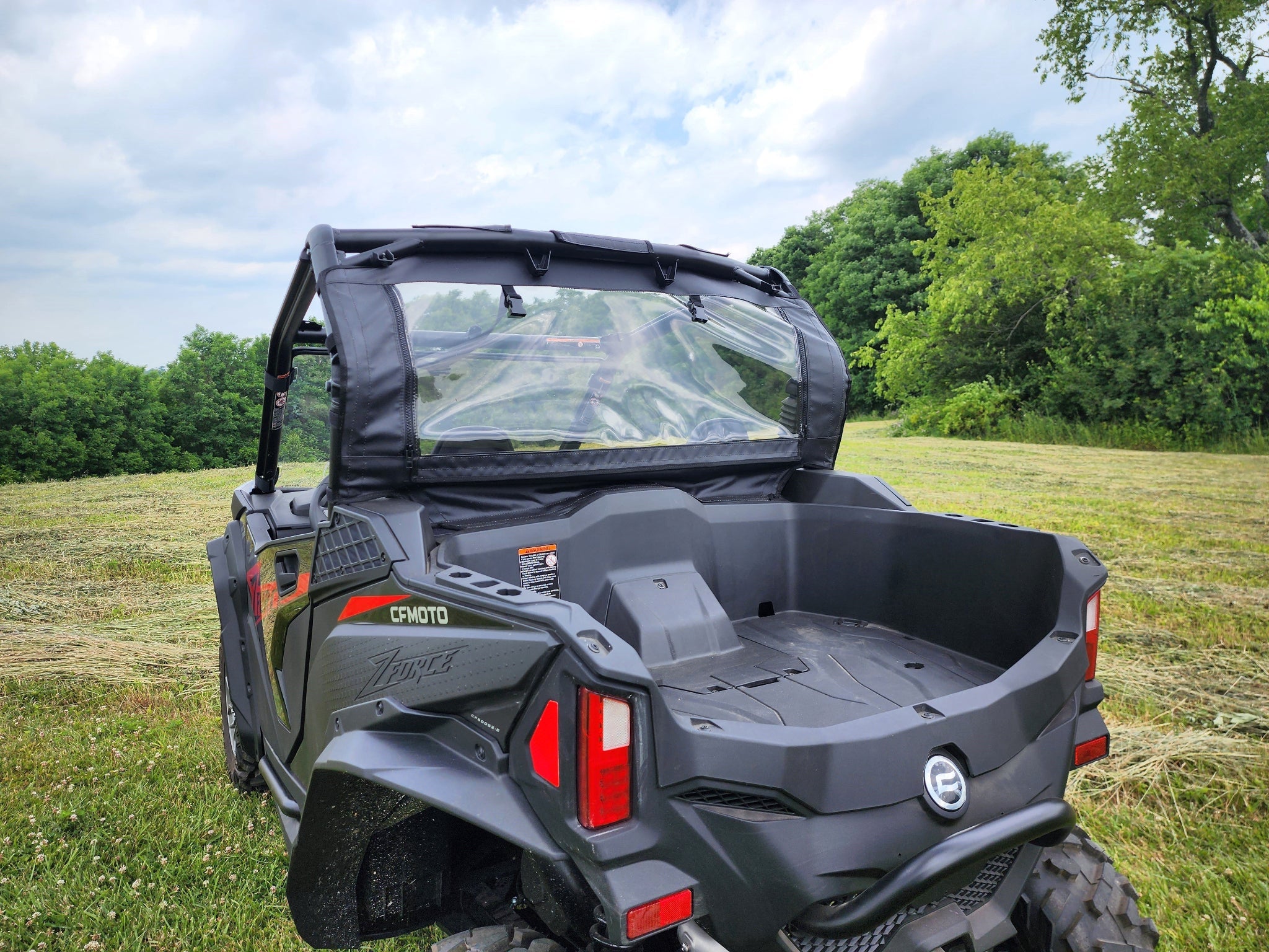 Photo of CFMoto ZForce 800 Trail/950 Trail & Sport - Door/Rear Window Combo (Upper Doors) by 3 Star UTV - Premium Enclosures for UTVs / Side by Sides