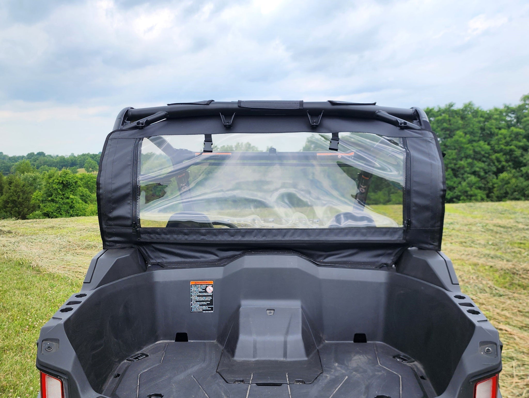 Photo of CFMoto ZForce 800 Trail/950 Trail & Sport - Soft Back Panel by 3 Star UTV - Premium Enclosures for UTVs / Side by Sides