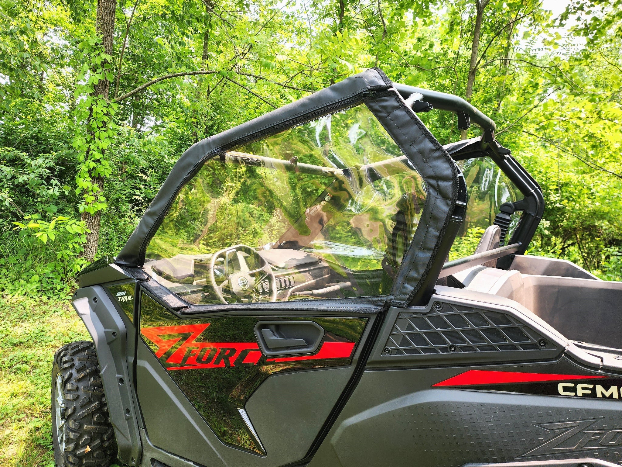 Photo of CFMoto ZForce 800 Trail/950 Trail & Sport - Soft Upper Doors by 3 Star UTV - Premium Enclosures for UTVs / Side by Sides