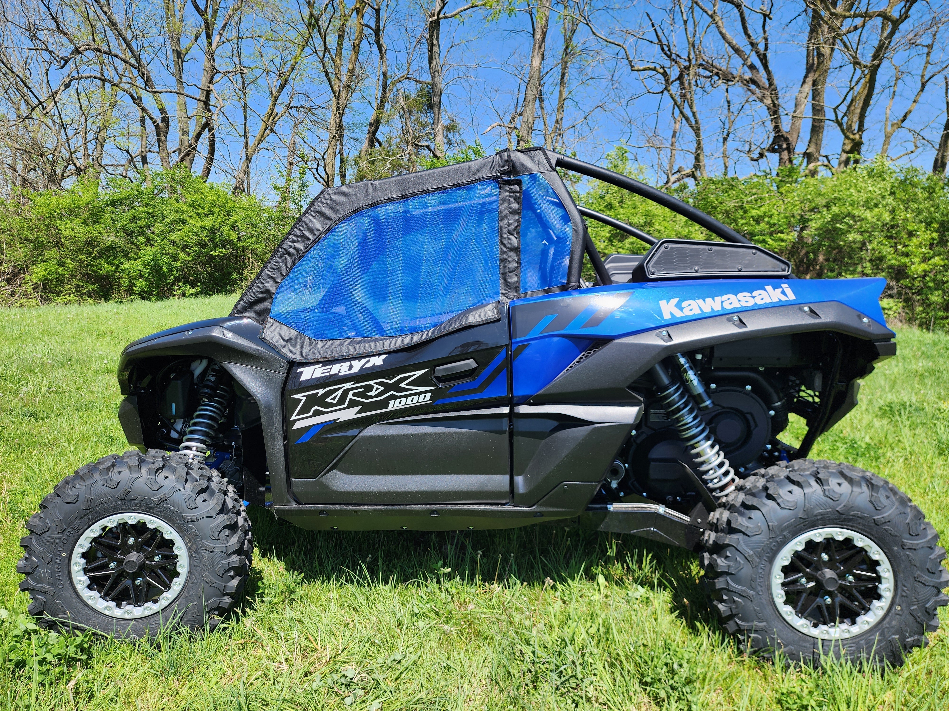 Photo of CFMoto ZForce 800 Trail/950 Trail & Sport - Upper Doors with Mesh Windows by 3 Star UTV - Premium Enclosures for UTVs / Side by Sides
