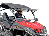 Photo of SuperATV CFMOTO ZForce Scratch Resistant Flip Windshield by SuperATV - Premium Windshields for UTVs / Side by Sides