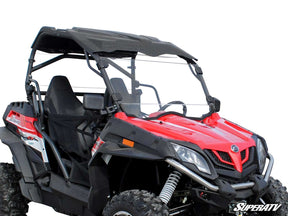 Photo of SuperATV CFMOTO ZForce 500 Scratch Resistant Full Windshield by SuperATV - Premium Windshields for UTVs / Side by Sides