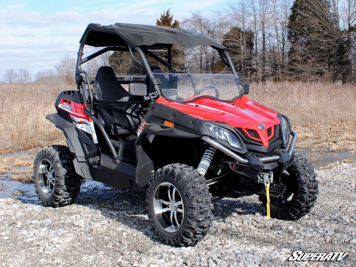 Photo of SuperATV CFMOTO ZForce Scratch Resistant Half Windshield by SuperATV - Premium Windshields for UTVs / Side by Sides