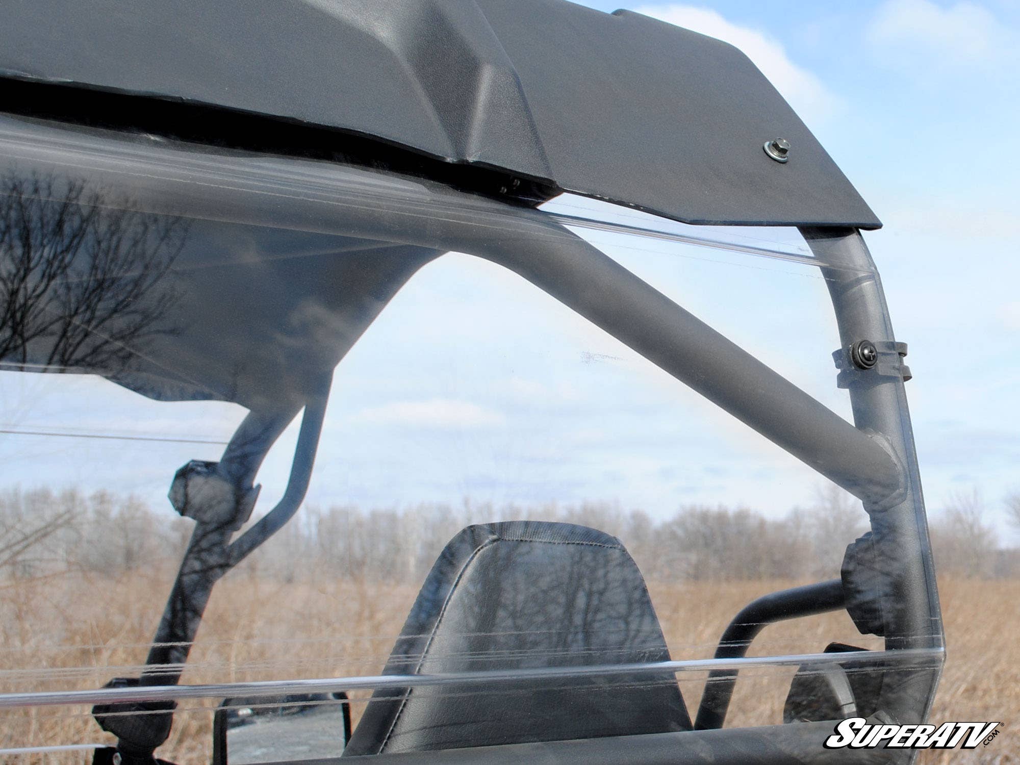 Photo of SuperATV CFMOTO ZForce 1000 Rear Windshield by SuperATV - Premium Windshields for UTVs / Side by Sides