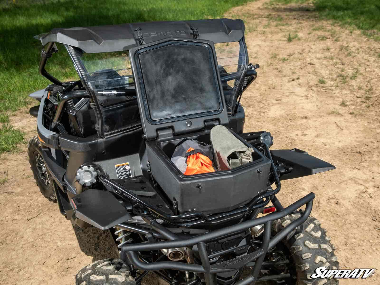 Photo of SuperATV CFMOTO ZForce 950 Cooler/Cargo Box by SuperATV - Premium Storage for UTVs / Side by Sides