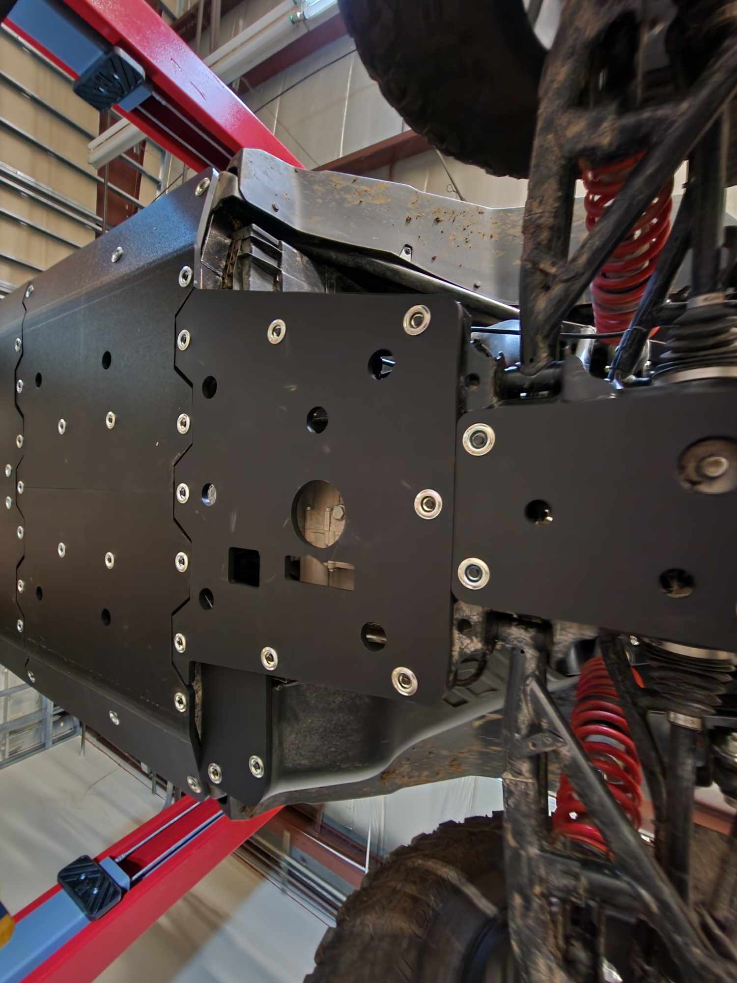 Photo of CFMoto ZForce 950 Sport 4 - 1/2" HDPE Skid Plate by 3 Star UTV - Premium Skid Plates for UTVs / Side by Sides