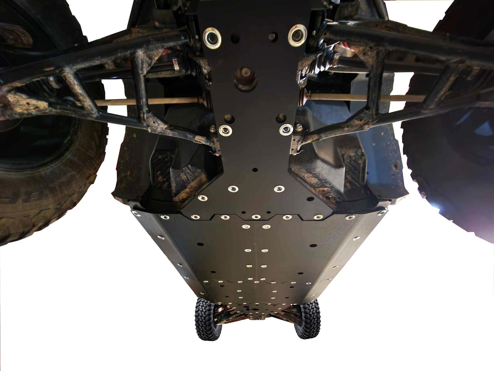 Photo of CFMoto ZForce 950 Sport 4 - 1/2" HDPE Skid Plate by 3 Star UTV - Premium Skid Plates for UTVs / Side by Sides