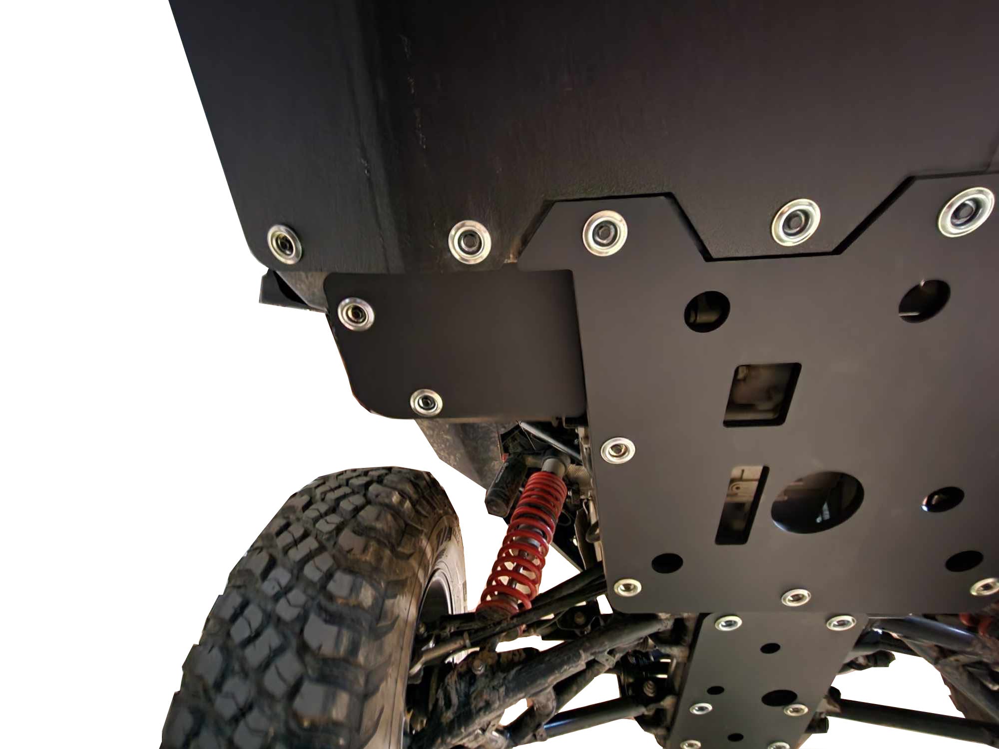 Photo of CFMoto ZForce 950 Sport 4 - 1/2" HDPE Skid Plate by 3 Star UTV - Premium Skid Plates for UTVs / Side by Sides