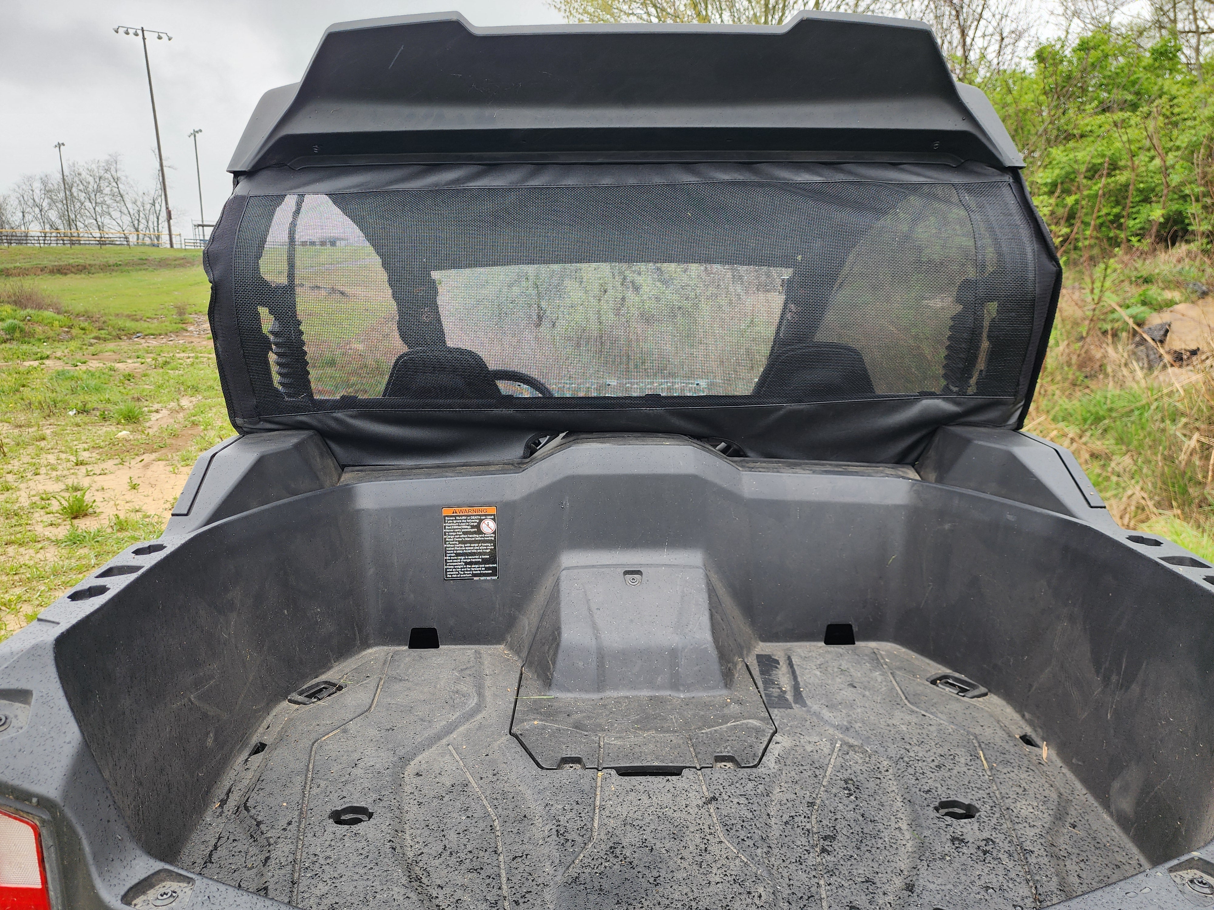 Photo of CFMoto ZForce Sport 4 - Rear Panel with Mesh Windows by 3 Star UTV - Premium Enclosures for UTVs / Side by Sides