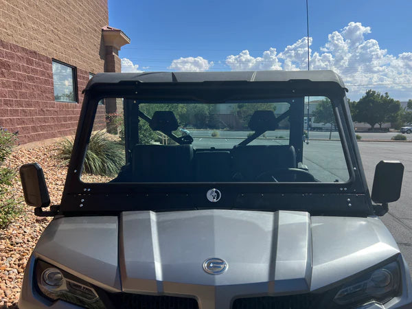 Photo of CF Moto U Force 1000 Front Glass Windshield (2019+) by Dirt Warrior Accessories - Premium Windshields for UTVs / Side by Sides