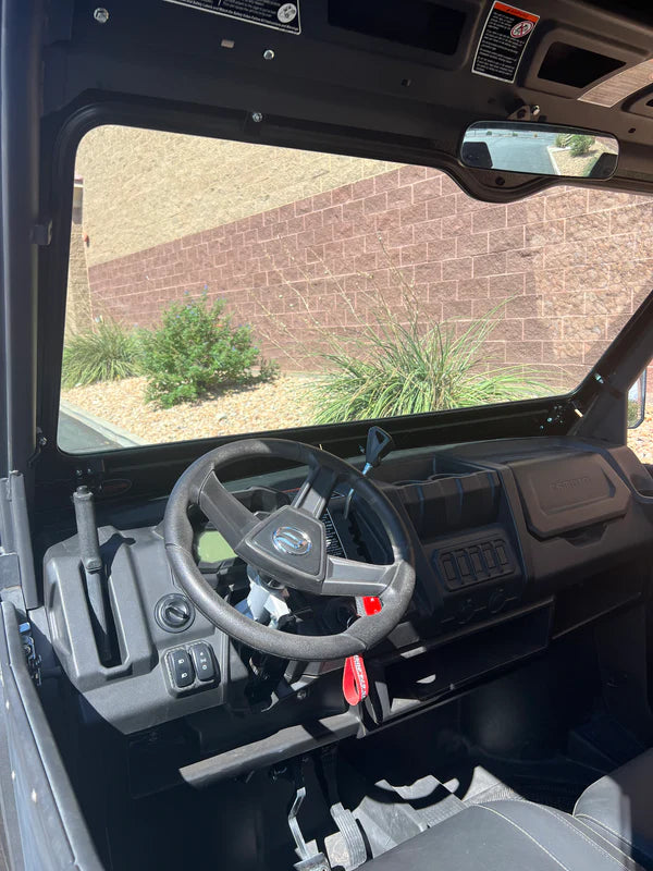 Photo of CF Moto U Force 1000 Front Glass Windshield (2019+) by Dirt Warrior Accessories - Premium Windshields for UTVs / Side by Sides