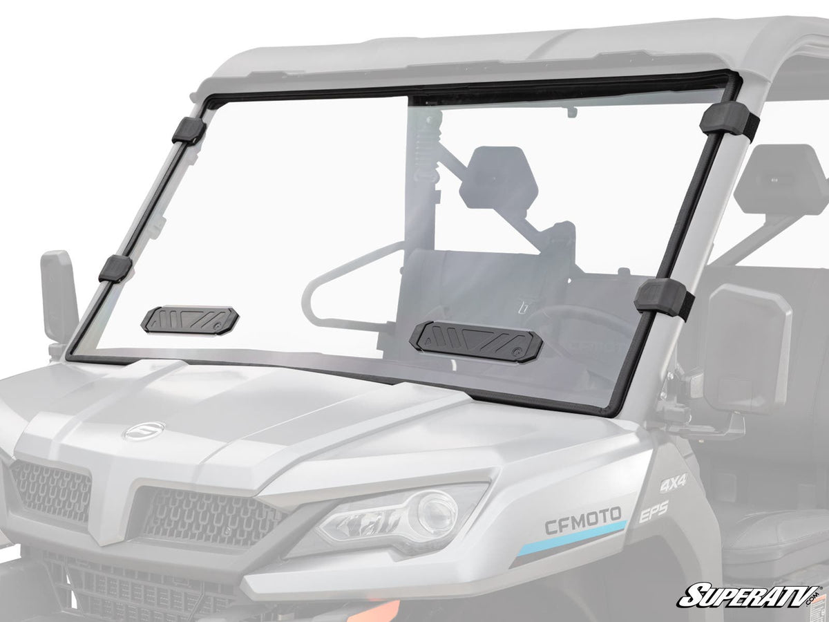 Photo of SuperATV CFMOTO UForce 1000 Vented Full Windshield by SuperATV - Premium Windshields for UTVs / Side by Sides