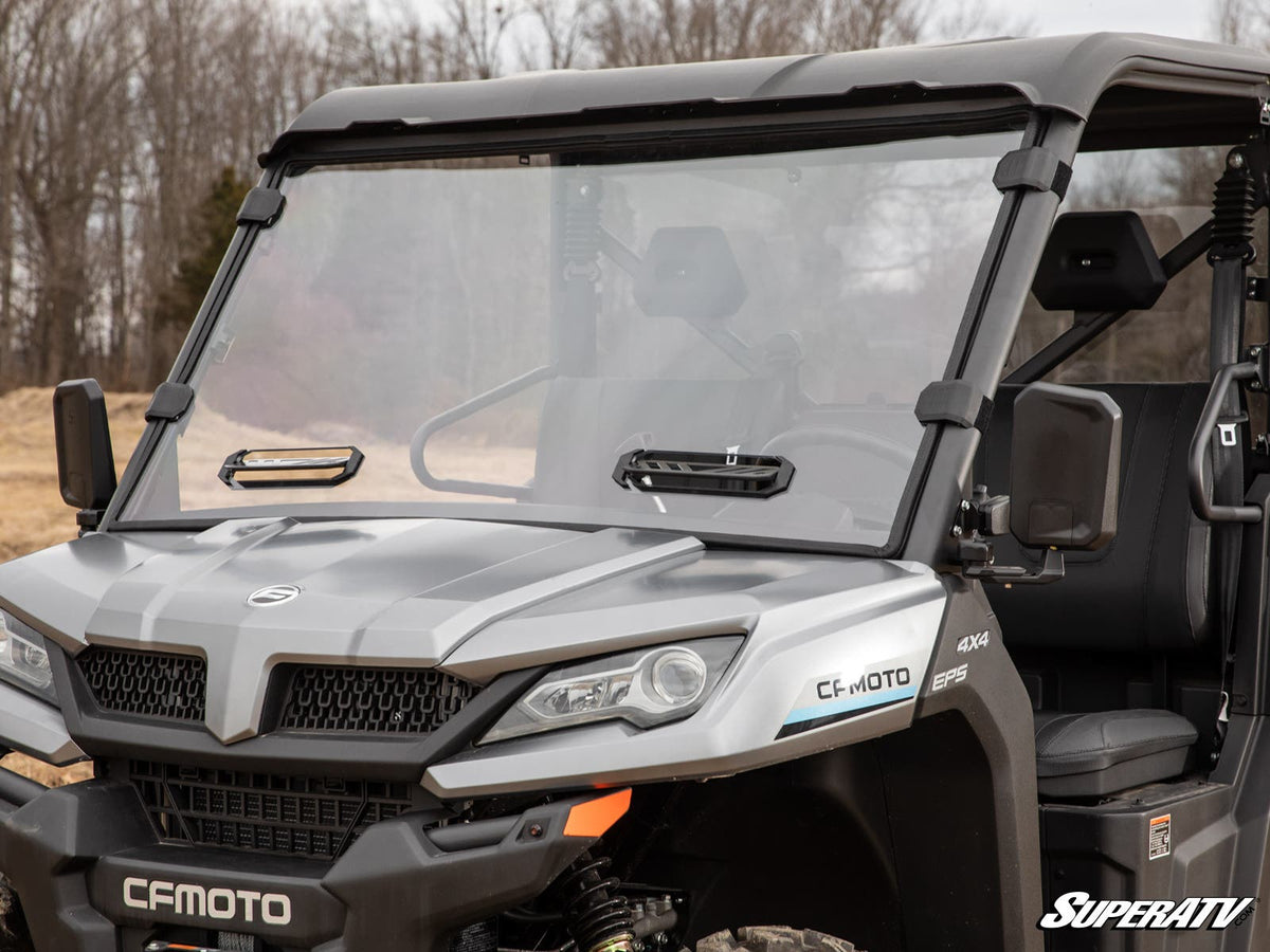Photo of SuperATV CFMOTO UForce 1000 Vented Full Windshield by SuperATV - Premium Windshields for UTVs / Side by Sides