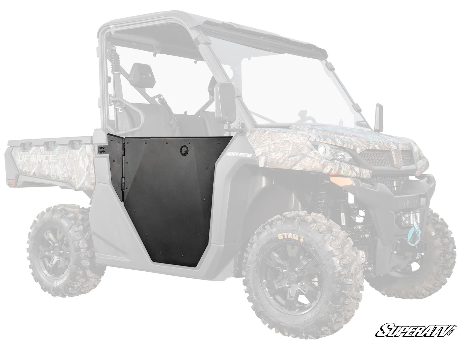 Photo of SuperATV CFMOTO UForce 1000 Aluminum Doors by SuperATV - Premium Doors for UTVs / Side by Sides