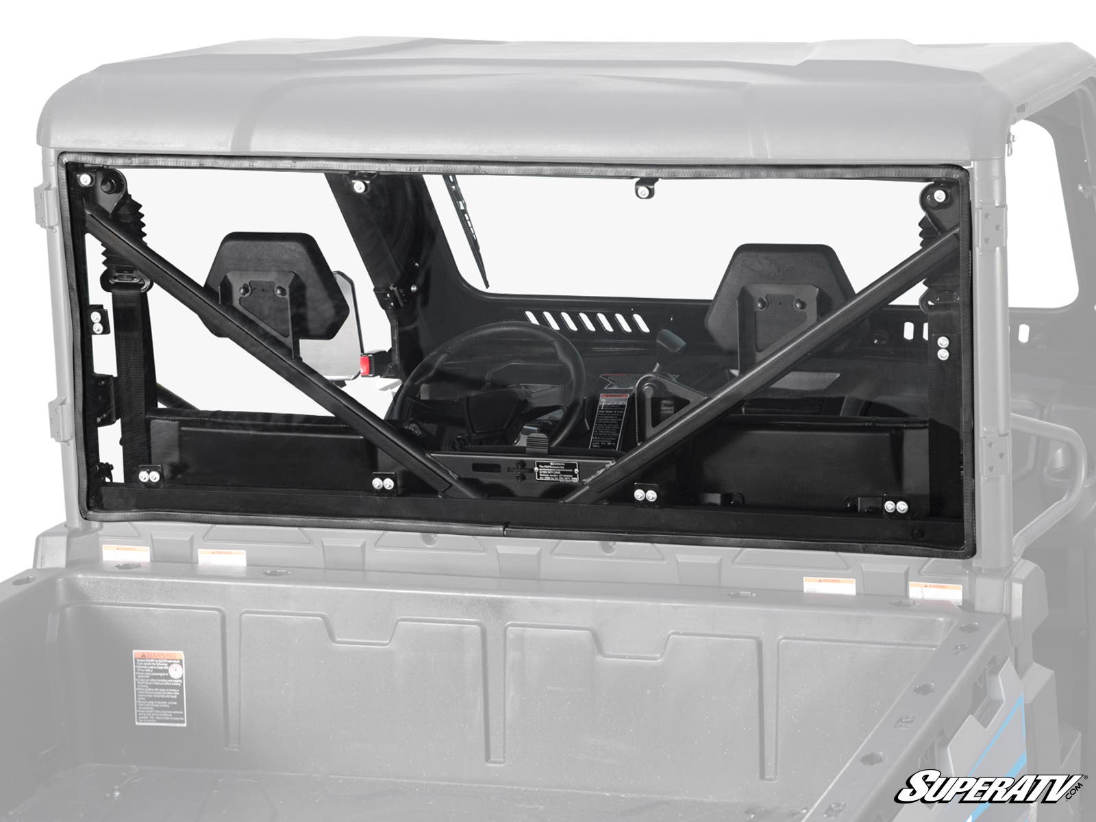 Photo of SuperATV CFMOTO UForce 1000 Rear Windshield by SuperATV - Premium Windshields for UTVs / Side by Sides