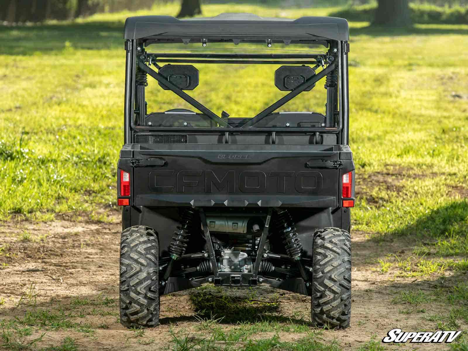 Photo of SuperATV CFMOTO UForce 600 Rear Windshield by SuperATV - Premium Windshields for UTVs / Side by Sides
