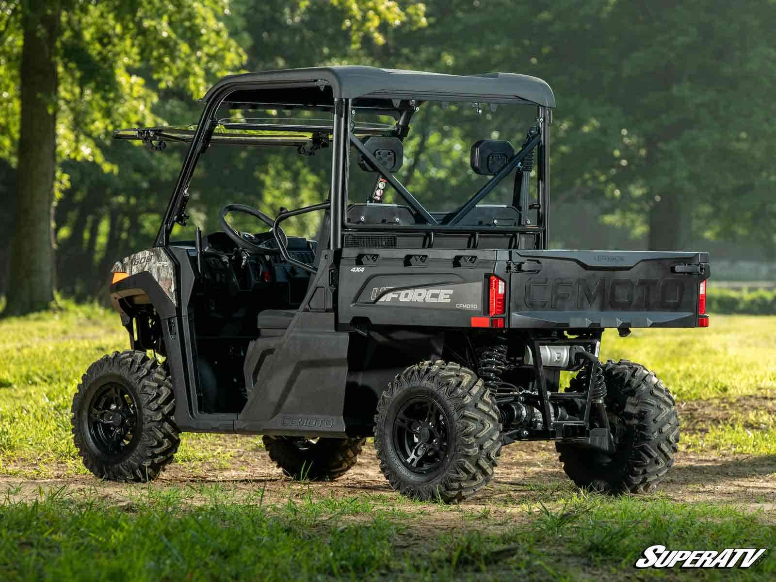 Photo of SuperATV CFMOTO UForce 600 Rear Windshield by SuperATV - Premium Windshields for UTVs / Side by Sides
