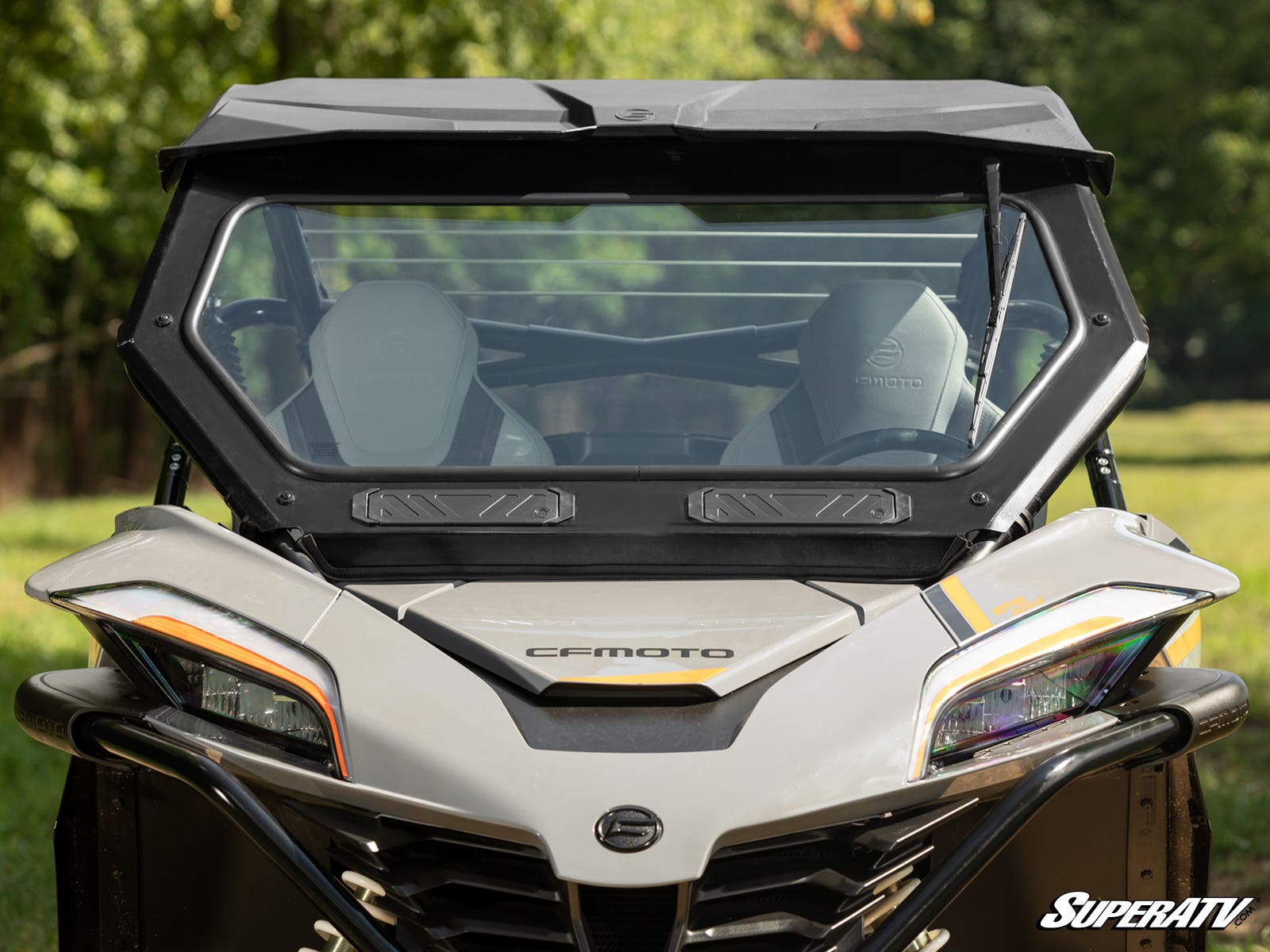 Photo of SuperATV CFMOTO ZForce 950 Glass Windshield by SuperATV - Premium Windshields for UTVs / Side by Sides
